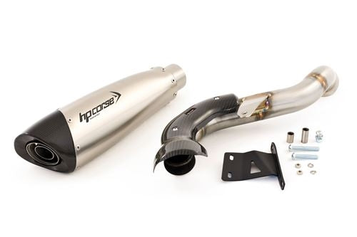 HP Corse / エイチピーコルセ  Evoxtreme 310mm Satin Exhaust | DUEVO3108HS-AB