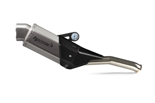 HP Corse / エイチピーコルセ  4-Track R Short Satin Exhaust | HU4TRS901NOS-AB