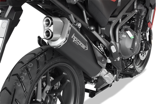 HP Corse / エイチピーコルセ  4-Track R Black Exhaust | TR4TR1200C-AB