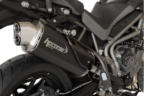 HP Corse / エイチピーコルセ  4-Track R Black Exhaust | TR4TR800C-AB