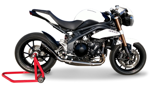 HP Corse / エイチピーコルセ  Evoxtreme 310mm Black Exhaust | TREVO3103B-NN-AB