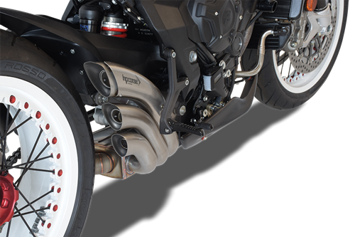 HP Corse / エイチピーコルセ  Hydrotre Satin Cover Inox Exhaust | XMV3HY1006SCP-N-A