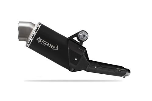 HP Corse / エイチピーコルセ  4-Track R Short Black Exhaust | YA4TRS7001C-AB