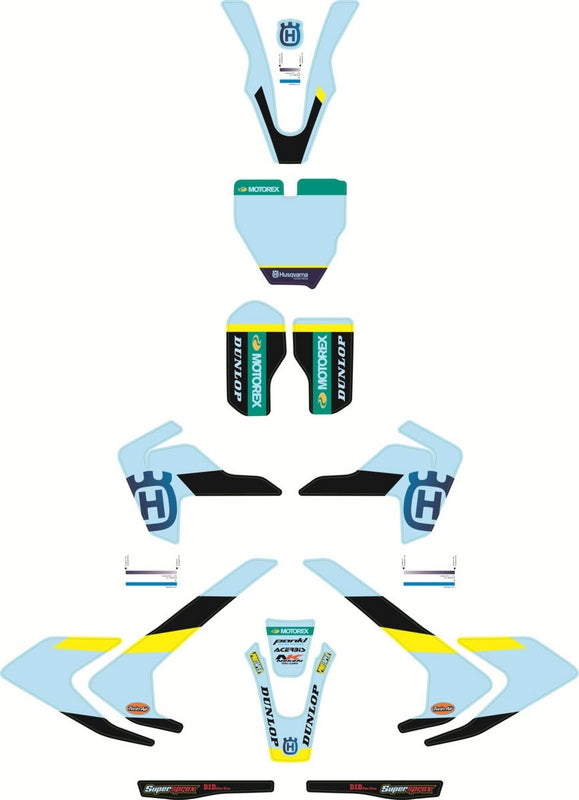 Husqvarna / ハスクバーナ Factory graphics kit | 23208990000
