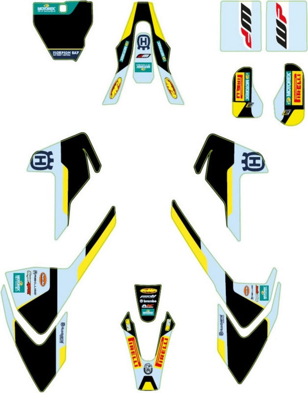 Husqvarna / ハスクバーナ Factory graphics kit | 23608990100