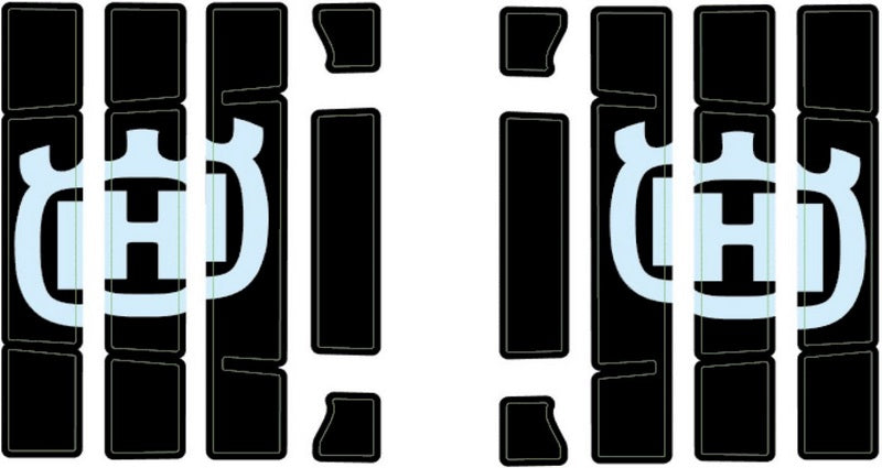 Husqvarna / ハスクバーナ Radiator protection grille sticker kit | 25108999000