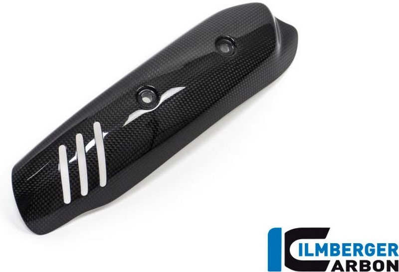 ILMBERGER / イルムバーガーカーボンパーツ エキゾーストプロテクター マニフォールド グロス Ducati Scrambler  '16 | AHK.023.DS15G.K