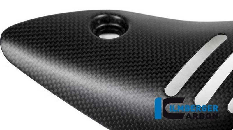 ILMBERGER / イルムバーガーカーボンパーツ エキゾーストプロテクション マニホールド マット - Ducati Monster 1200/1200 S | AHK.104.D12MM.K