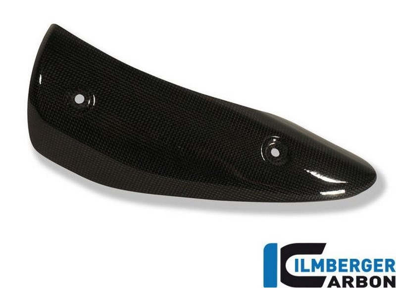ILMBERGER / イルムバーガーカーボンパーツ エキゾーストプロテクション (左) カーボン - Triumph Street Triple 675 | AHL.003.TRSTR.K