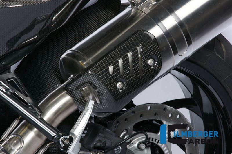 ILMBERGER / イルムバーガーカーボンパーツ フロントサイレンサー 排気プロテクター BMW F800R | AHS.008.F800R.K