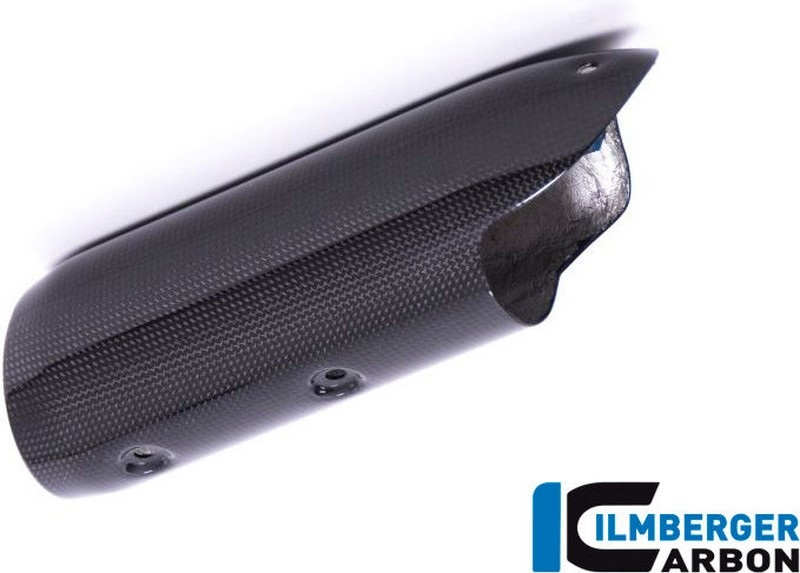 ILMBERGER / イルムバーガーカーボンパーツ アッパーエキゾーストエンドキャップ グロスカーボン - Ducati Supersport 939 | AHS.010.DSS7G.K
