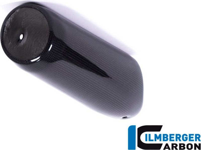 ILMBERGER / イルムバーガーカーボンパーツ アッパーエキゾーストエンドキャップ グロスカーボン - Ducati Supersport 939 | AHS.010.DSS7G.K