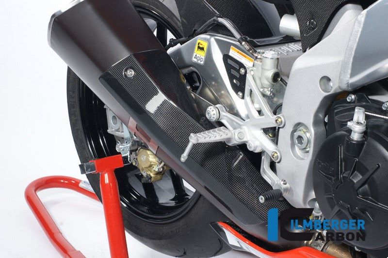 ILMBERGER / イルムバーガーカーボンパーツ サイレンサー 排気プロテクター | AHS.011.RSV4S.K