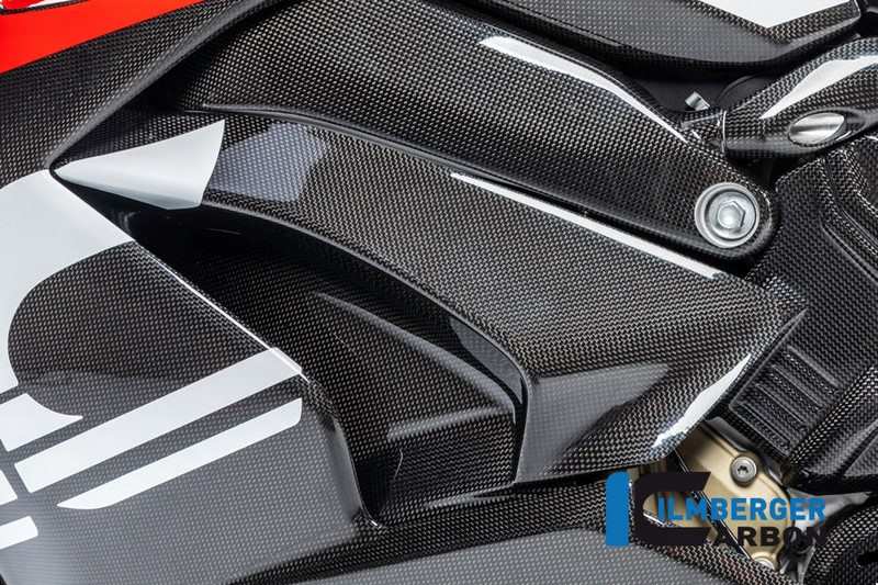 ILMBERGER / イルムバーガーカーボンパーツ アンダータンク サイドパネル 左側 グロス Panigale V4 / V4 S | ARL.034.DPV4G.K