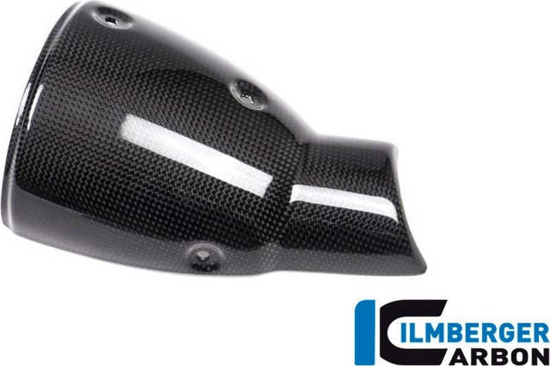 ILMBERGER / イルムバーガーカーボンパーツ マフラー エキゾーストプロテクター グロス Ducati Scrambler  '16 | ASC.022.DS15G.K