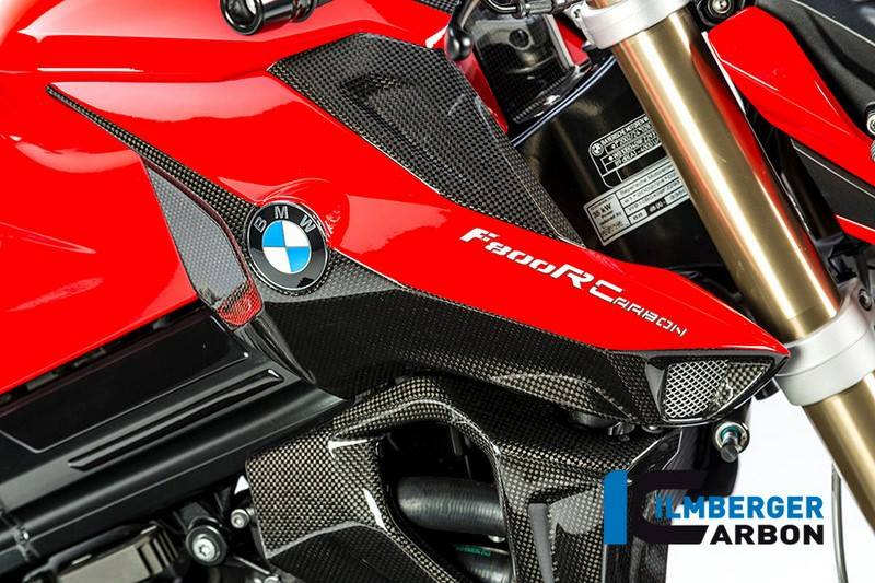 ILMBERGER / イルムバーガーカーボンパーツ エアチューブカバー 右側 - BMW F 800 R (2015-) - ASR.101.F8R15.K | ASR.101.F8R15.K