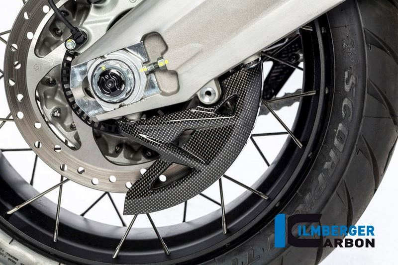 ILMBERGER / イルムバーガーカーボンパーツ リアブレーキディスクカバー グロス Ducati MTS 1200  '16 Enduro | BHU.012.ME16G.K