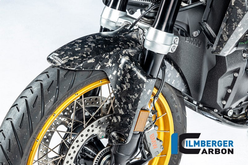 ILMBERGER フロントフェンダー BDC（ブラック・ダイヤモンド・カーボン仕上げ） マット仕上げ（艶なし） BMW R 1300 GS 2023－ | BM.KVO.015.R23GS