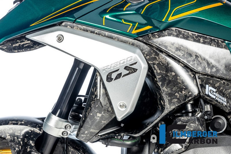 ILMBERGER エアーベント　カバー左側 BDC（ブラック・ダイヤモンド・カーボン仕上げ） マット仕上げ（艶なし） BMW R 1300 GS 2023－ | BM.LAL.018.R23GS