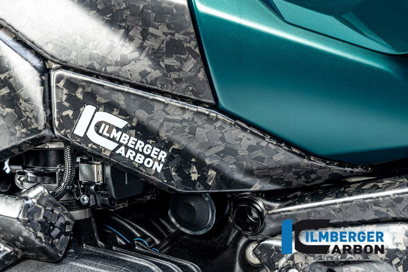 ILMBERGER ロア　タンクカバー 左側 BDC（ブラック・ダイヤモンド・カーボン仕上げ） マット仕上げ（艶なし） BMW R 1300 GS FROM 20'23 | BM.TUL.029.R23GS