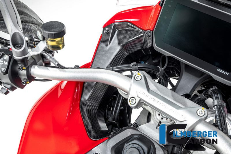 Ilmberger / イルムバーガー コクピットカバー マット 左 Multistrada V4 | CAL.105.M421M.K