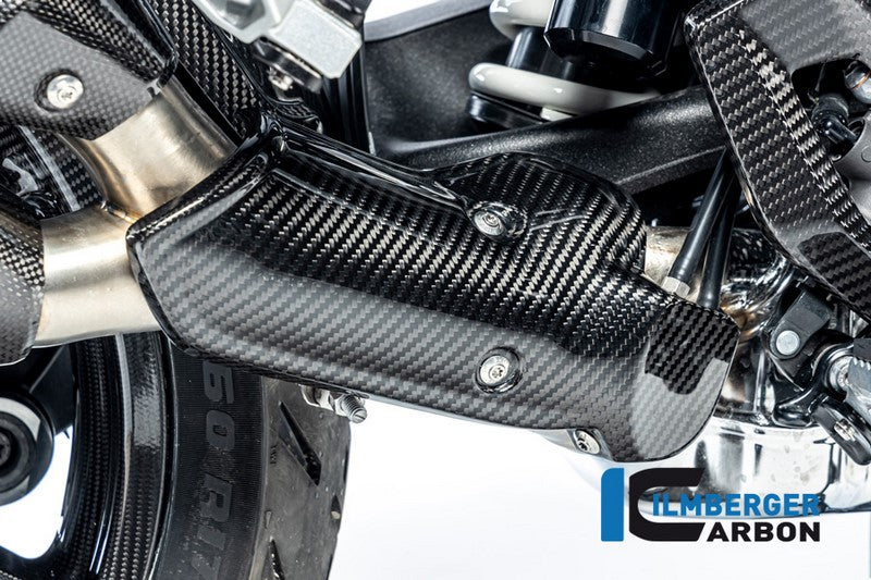 ILMBERGER SILENCER PROTECTOR GLOSSY BMW R 1300 GS FROM 2023 | CG.AHS.012.R23GS