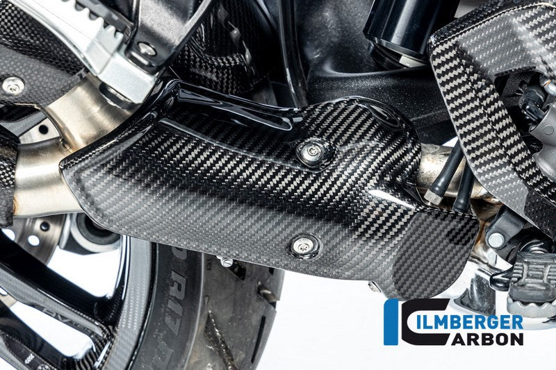 ILMBERGER SILENCER PROTECTOR GLOSSY BMW R 1300 GS FROM 2023 | CG.AHS.012.R23GS