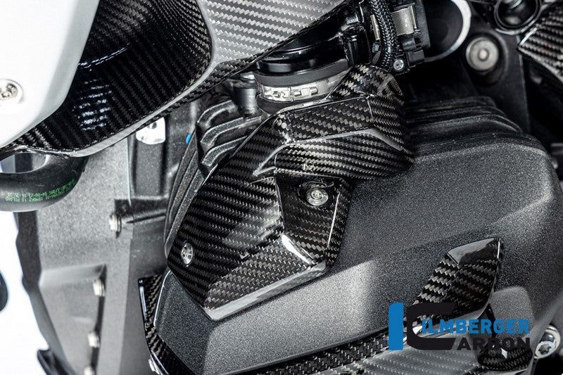 ILMBERGER / イルムバーガーカーボン インジェクターノズルカバー 左 グロッシー BMW R 1300 GS 2023- | CG.EDL.031.R23GS