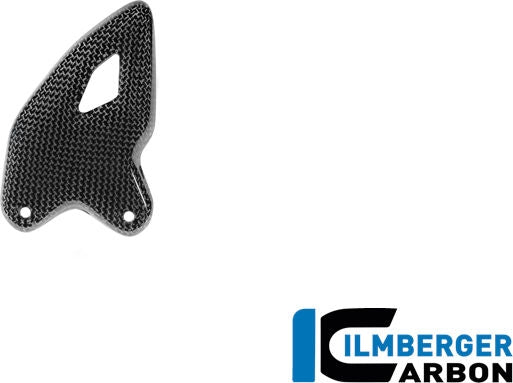 左側カーボングロスヒールプロテクター