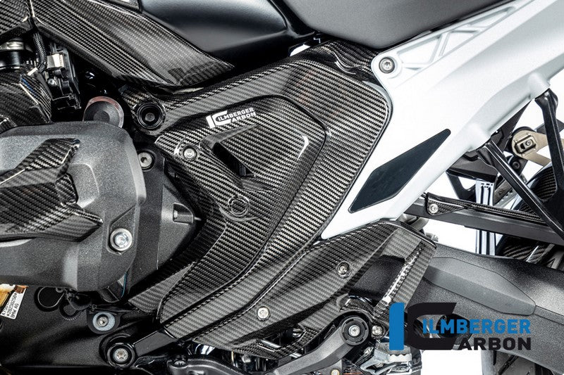 ILMBERGER / イルムバーガーカーボン フレームカバー 左 グロッシーカーボン BMW R 1300 GS 2023- | CG.RAL.013.R23GS