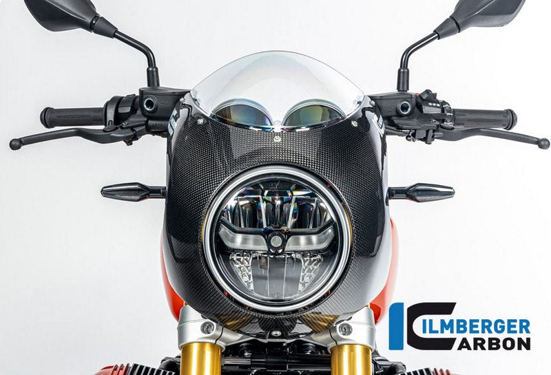 ハンドルバーシールド R90Sスタイル カーボングロス