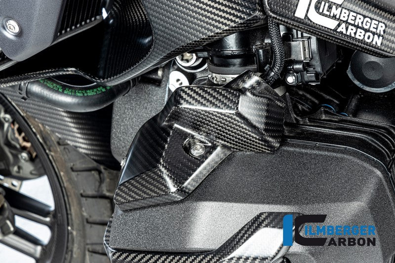 ILMBERGER / イルムバーガーカーボン インジェクターノズルカバー 左 マット BMW R 1300 GS 2023- | CM.EDL.031.R23GS