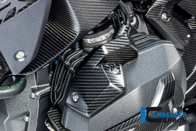 ILMBERGER / イルムバーガーカーボン インジェクターノズルカバー 左 マット BMW R 1300 GS 2023- | CM.EDL.031.R23GS