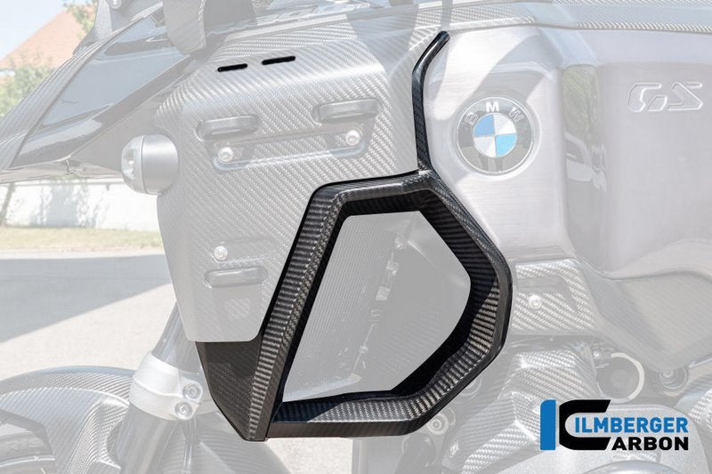 左側エアアウトレットフェアリングカーボンマット