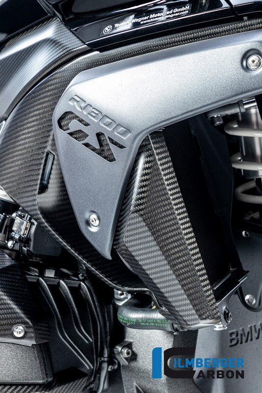 ILMBERGER AIRVENT COVER RIGHT SIDE CARBON MATT BMW R 1300 GS FROM 2023 | CM.LAR.019.R23GS