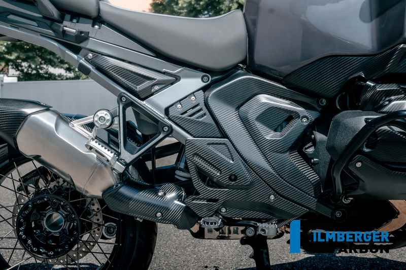 前部三角カバー（リアフレーム右側用）カーボンマット