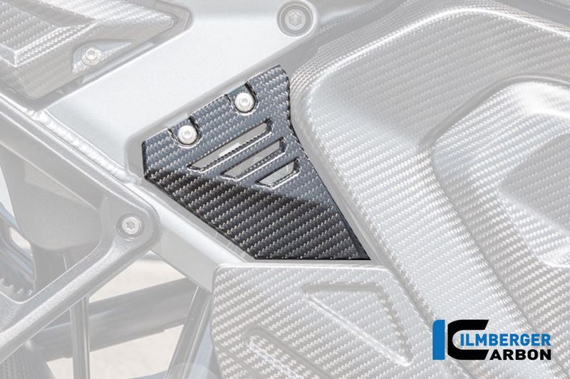 前部三角カバー（リアフレーム右側用）カーボンマット