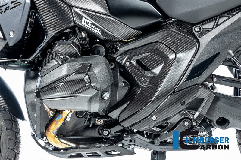 ILMBERGER / イルムバーガーカーボン スパークプラグキャップカバー 左 マット BMW R 1300 GS 2023- | CM.ZAL.026.R23GS