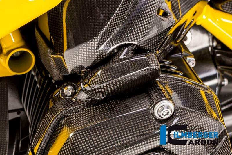 ILMBERGER / イルムバーガーカーボンパーツ インジェクターカバー 左側 Carbon - BMW R 1200 GS (LC) 2013 - 2015 - EDL.001.LCBOX.K |
