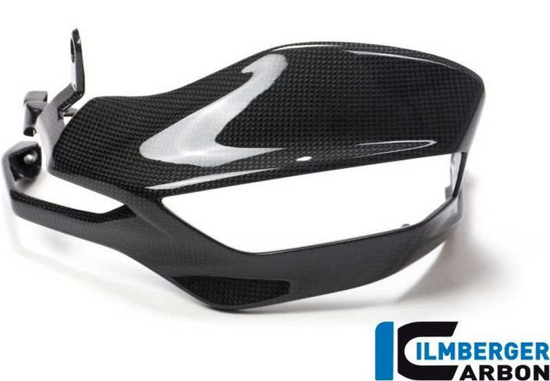 ILMBERGER / イルムバーガーカーボンパーツ ハンドプロテクター 左側 グロス Ducati MTS 1200 '15 / MTS 1200 Enduro | HPL.011.ME16G.K