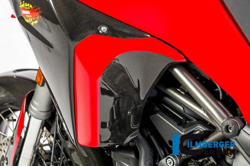 ILMBERGER / イルムバーガーカーボンパーツ インナーサイドフェアリング 左側 グロス DUCATI MTS 1200  '16 ENDURO | IVL.006.ME16G.K