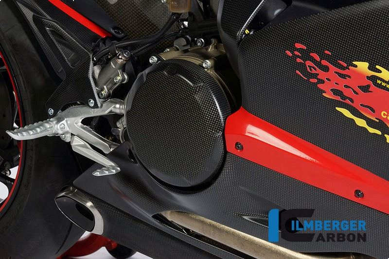 ILMBERGER / イルムバーガーカーボンパーツ クラッチカバーマット Ducati パニガーレ 1299 (from 2015) | KDO.123.1299M.K