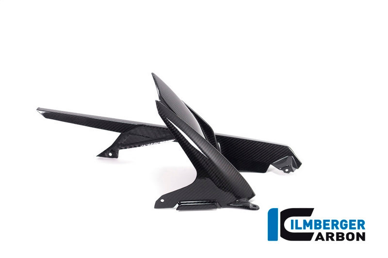 Ilmberger / イルムバーガーカーボンパーツ リアハガー アッパーチェーンガード付 BMW S 1000 RR Street 2019 | KHO.005.S119S.K