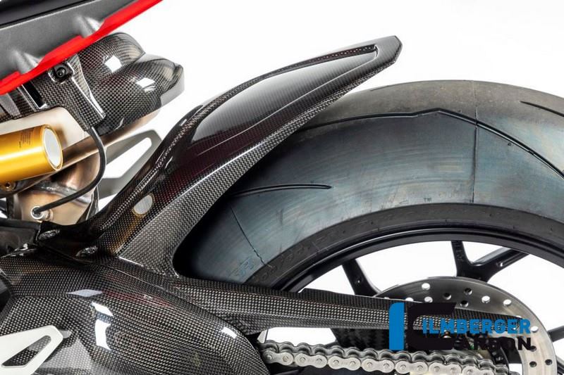 ILMBERGER / イルムバーガーカーボンパーツ リアフェンダー グロス Panigale V4 / V4 S | KHO.002.DPV4G.K