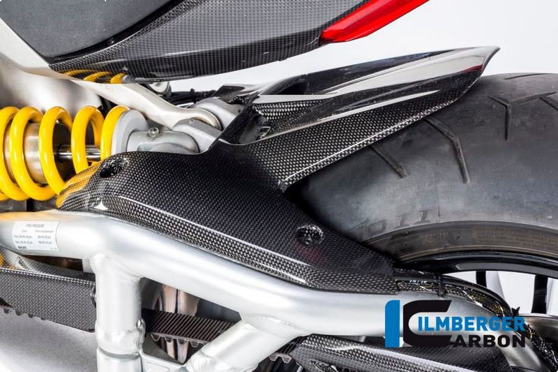 ILMBERGER / イルムバーガーカーボンパーツ リアフェンダー グロス XDiavel '16 | KHO.003.XD16G.K