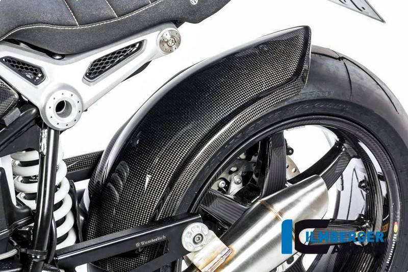 ILMBERGER / イルムバーガーカーボンパーツ リアフェンダー ESA 付車体用 R1200R (11'-) / R nine T (14'-) | KHO.016.R120R.K