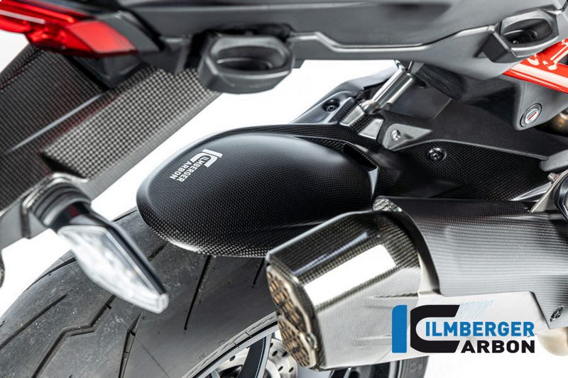 ILMBERGER / イルムバーガーカーボン アッパーケーブルガード付リアハガー マット MTS /PP/RS | KHO.101.PP22M.K