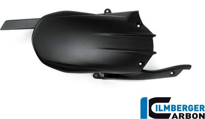 ILMBERGER / イルムバーガーカーボンパーツ リアハガー アッパーチェーンガード付 マット Ducati MTS 1200  '16 Enduro | KHO.104.ME16M.K