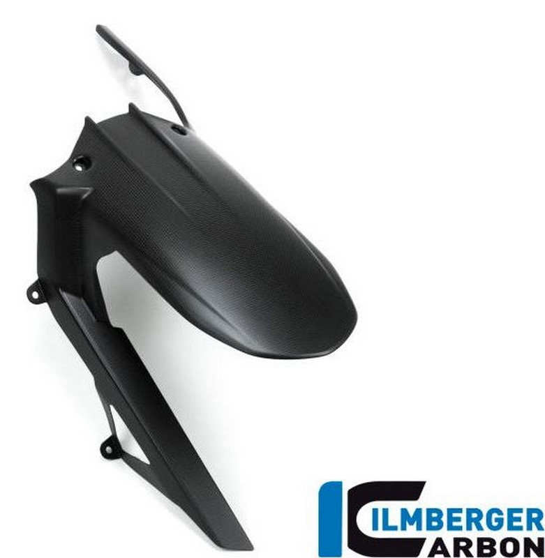 ILMBERGER / イルムバーガーカーボンパーツ リアハガー アッパーチェーンガード付 マット Ducati MTS 1200  '16 Enduro | KHO.104.ME16M.K