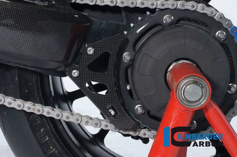 ILMBERGER / イルムバーガーカーボンパーツ チェーンガード カーボン - Triumph Speed Triple ab 2011 | KSV.029.TRSPT.K